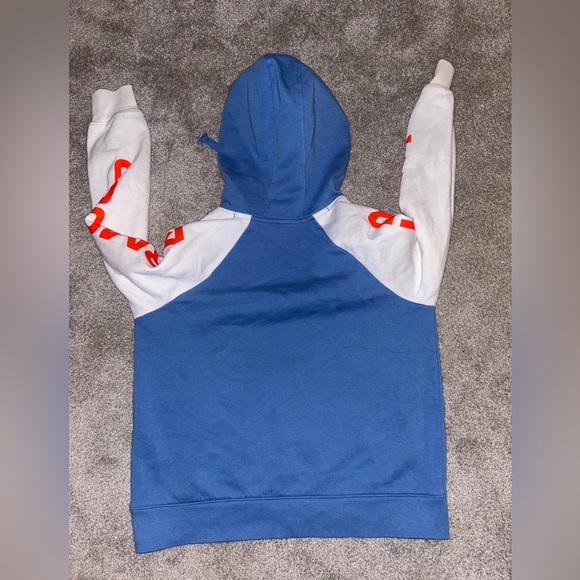Under Armour Blue and White Hoodie - Picture 4 of 5